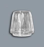 Bombilla de Plástico Cristalizada Esmerilada BPE